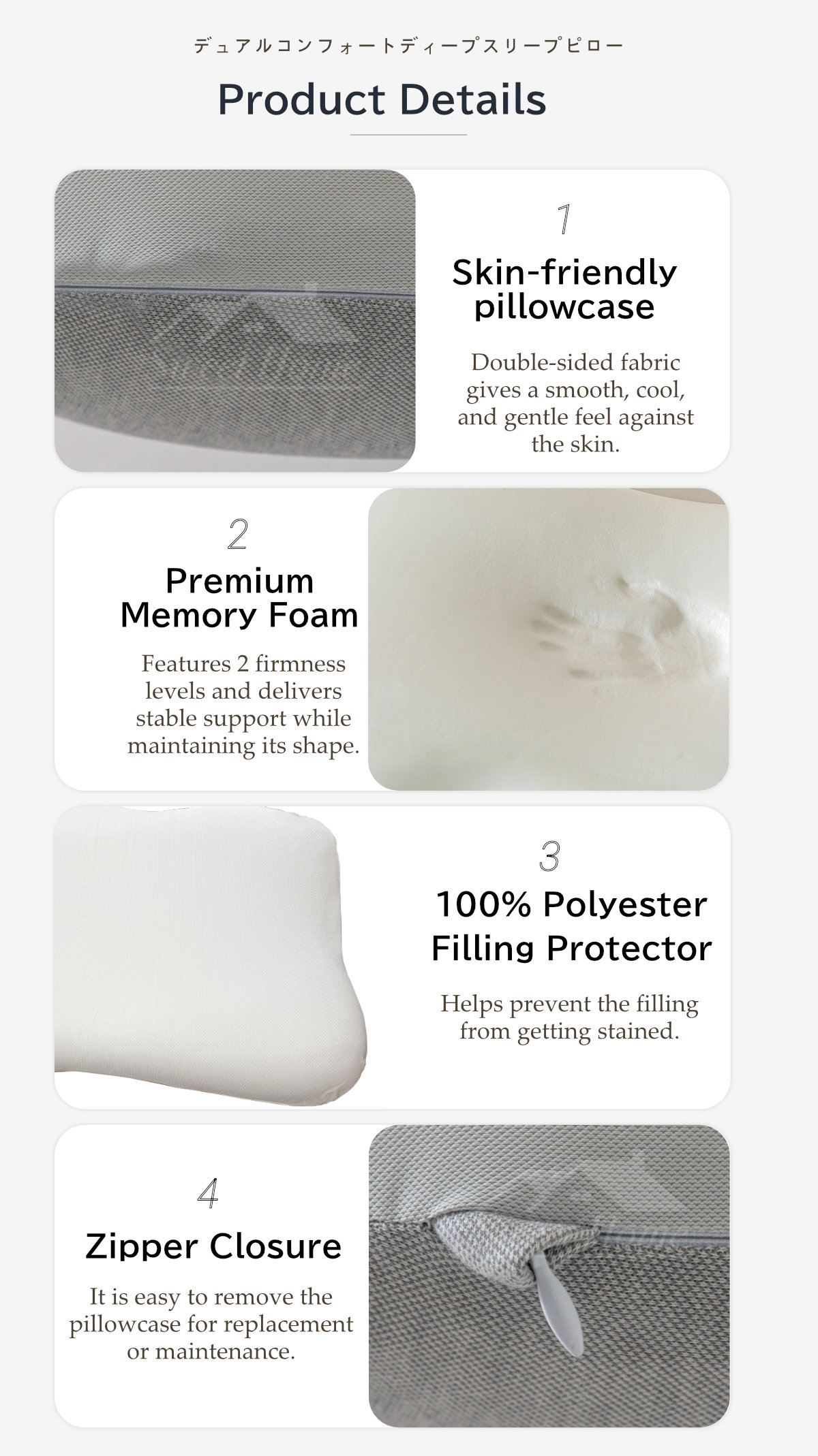 Dual Comfort Deep Sleep Pillow-9